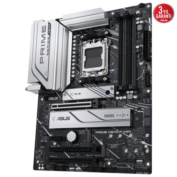 Asus Prime X670 P Wifi 6400mhzoc Ddr5 Soket Am5 M 2 Hdmi Dp Atx Anakart 90mb1bv0 M0eay0 3