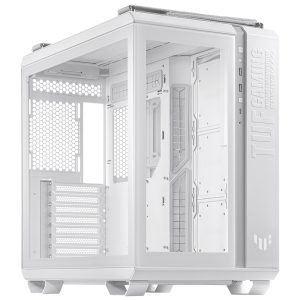 Asus Tuf Gaming Gt502 Panaromik Temperli Cam Usb 3 2 Beyaz Mid Tower Kasa