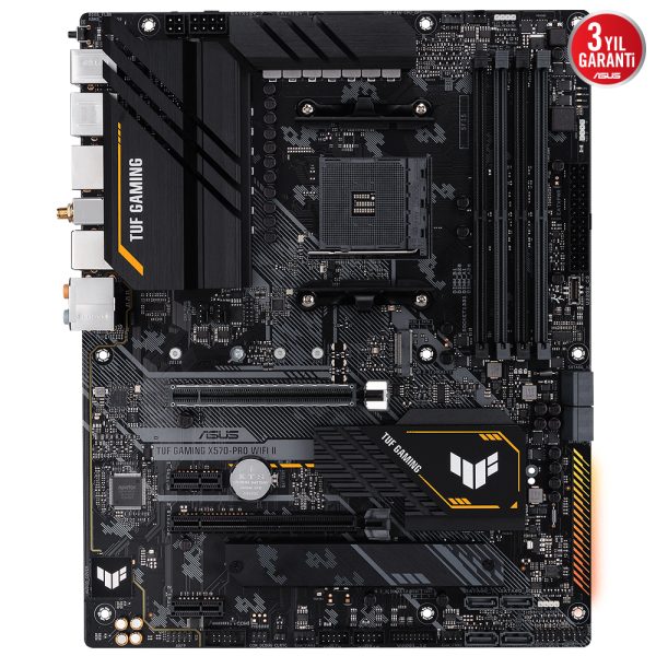 Asus Tuf Gaming X570 Pro Wifi Ii 5100mhzoc Ddr4 Soket Am4 M 2 Hdmi Dp Atx Anakart 1