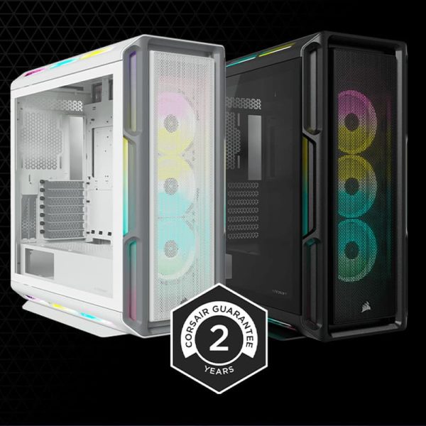 Corsair iCUE 5000T Tempered Glass RGB – ÖZELLEŞTİRİLEBİLİR FAN YUVALARI