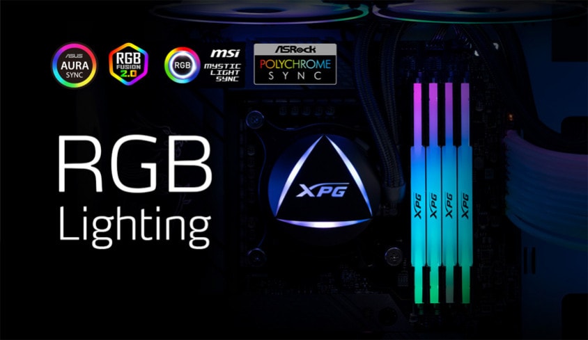 XPG Lancer RGB AX5U5600C3616G-DCLARBK 32GB DDR5 5600MHz Gaming Ram