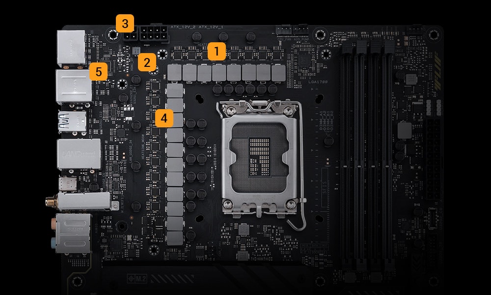 ASUS TUF GAMING Z790-PLUS D4 Anakart a2