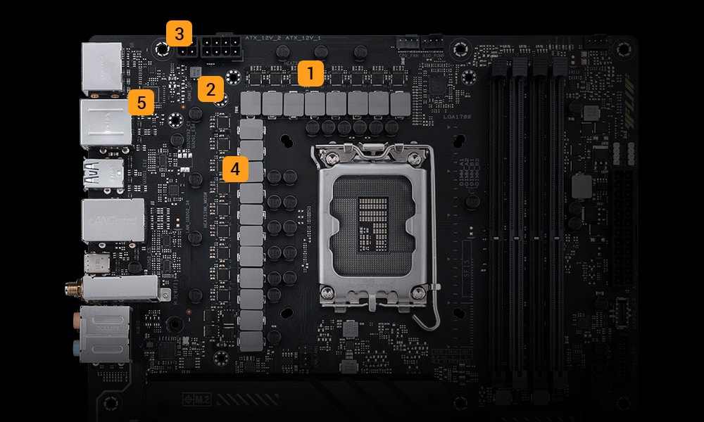 TUF GAMING Z790-PLUS WIFI D4 ASUS TUF GAMING Z790-PLUS WIFI D4 Anakart a2