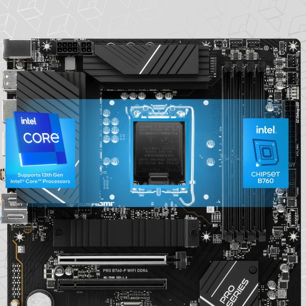 MSI PRO B760-P WIFI Anakart a2