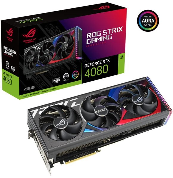 ROG Strix GeForce RTX™ 4080 16GB GDDR6X ROG Strix GeForce RTX™ 4080 16GB GDDR6X