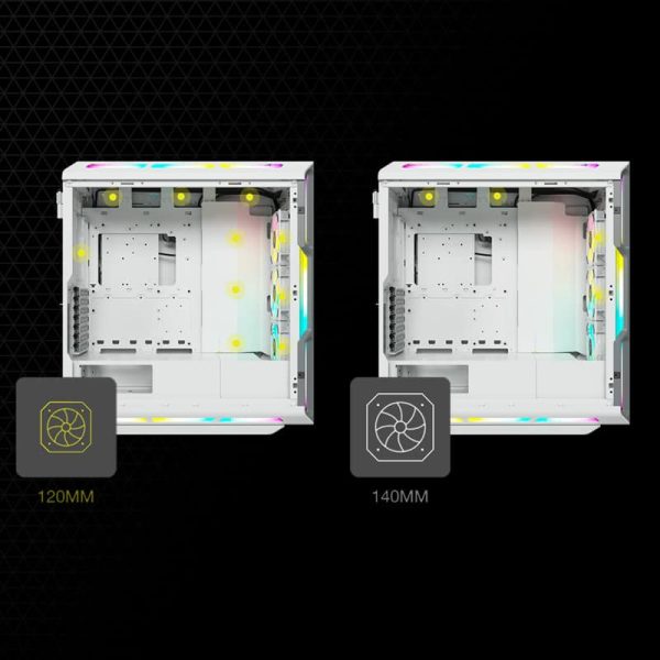 Corsair iCUE 5000T Tempered Glass RGB – BOYUTLAR