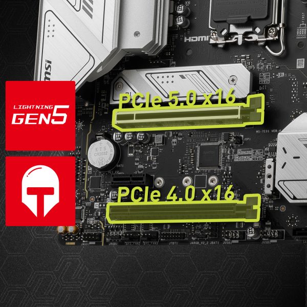 MSI MAG B760M MORTAR WIFI 7000MHz(OC) Anakart – 4 x DDR5 DUAL CHANNEL (7000 MHZ HIZAŞIRTMALI)*