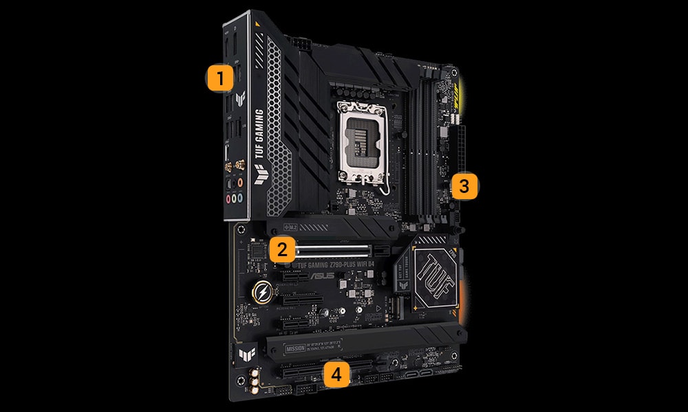 TUF GAMING Z790-PLUS WIFI D4 ASUS TUF GAMING Z790-PLUS WIFI D4 Anakart a7