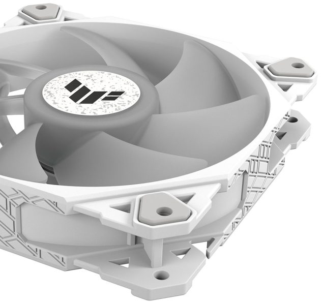 TUF Gaming TF120 ARGB WHITE EDITION Fan - ARGB Kontrollü Üçlü Fan Kiti ASUS TUF Gaming TF120 Beyaz ARGB Kasa Fanı a8