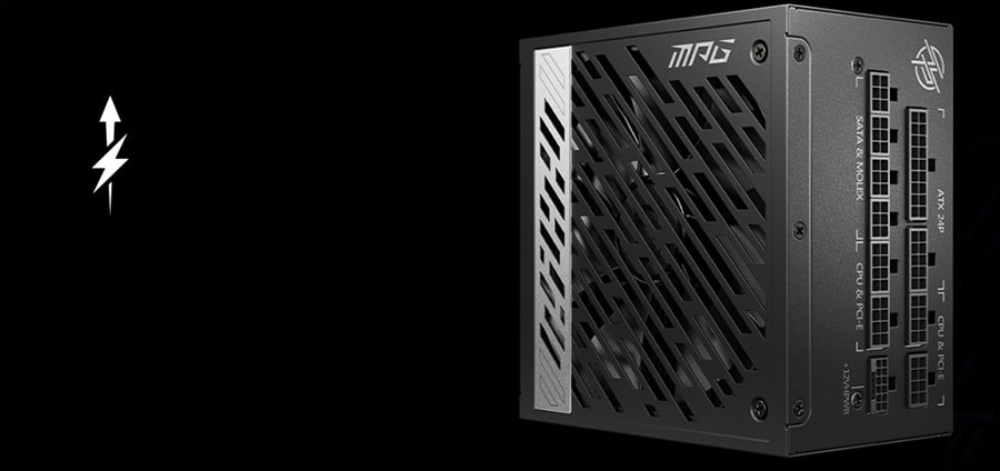 MSI MPG A850G PSU a8