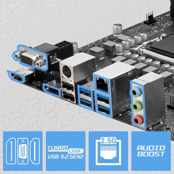 MSI PRO B760M-G D4 Anakart a8