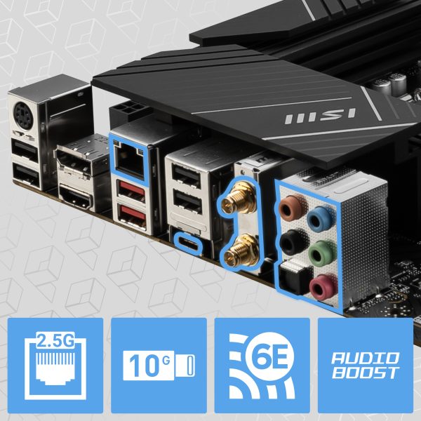 MSI PRO B760-P WIFI Anakart a9
