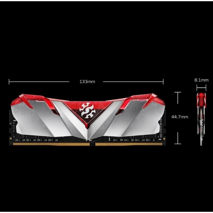 Adata Xpg 8gb 3600mhz Ddr4 Single Kit Ram Ax4u36008g18i Sr30 H6
