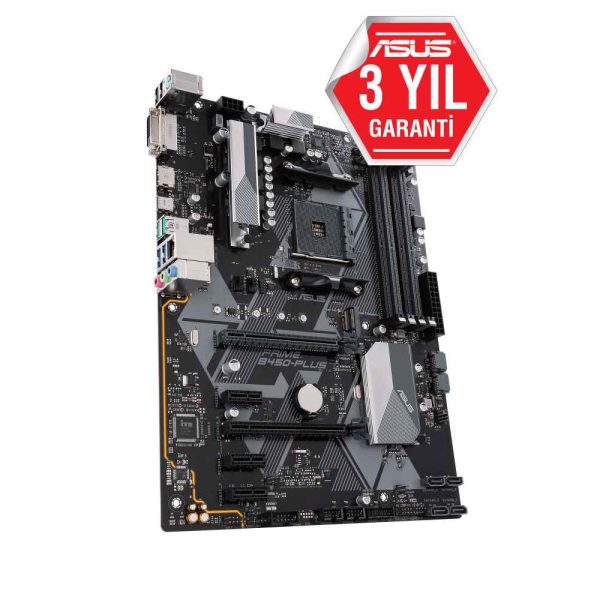 Asus Prime B450 Plus 4400mhz Oc Ddr4 Soket Am4 M 2 Hdmi Dvi Atx Anakart Y2