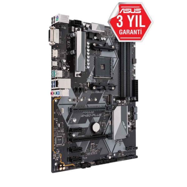 Asus Prime B450 Plus 4400mhz Oc Ddr4 Soket Am4 M 2 Hdmi Dvi Atx Anakart Y3