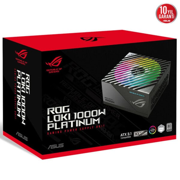 Asus Rog Strix Loki Sfx L 1000w 80+ Platinum Argb Full Modüler Psu (90ye00n1 B0na00) 15