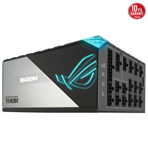 Asus Rog Strix Thor 1600t 80 Titanium Argb 1600w Full Moduler 135mm Fanli Psu 1