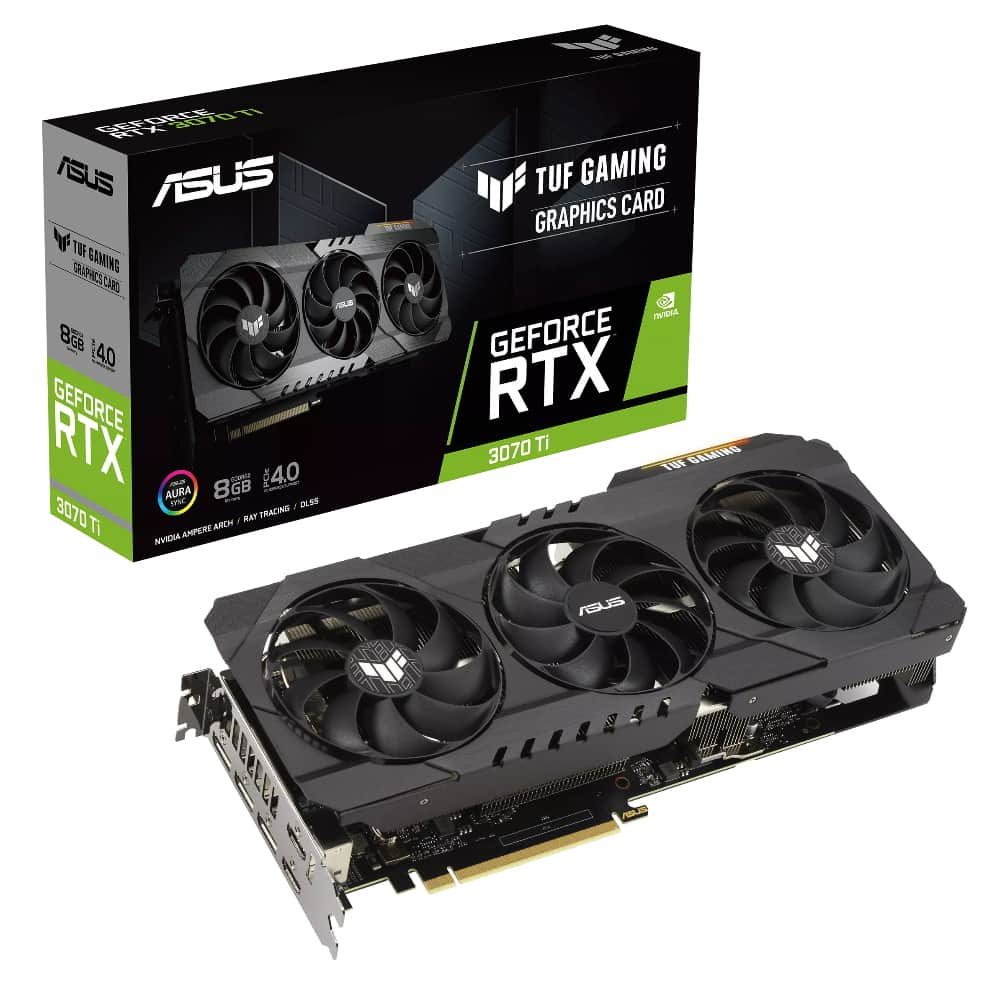 Asus Tuf Gaming Geforce Rtx 3070 Ti V2 8gb Gddr6x 256 Bit Ekran Karti 90yv0is0 M0na00
