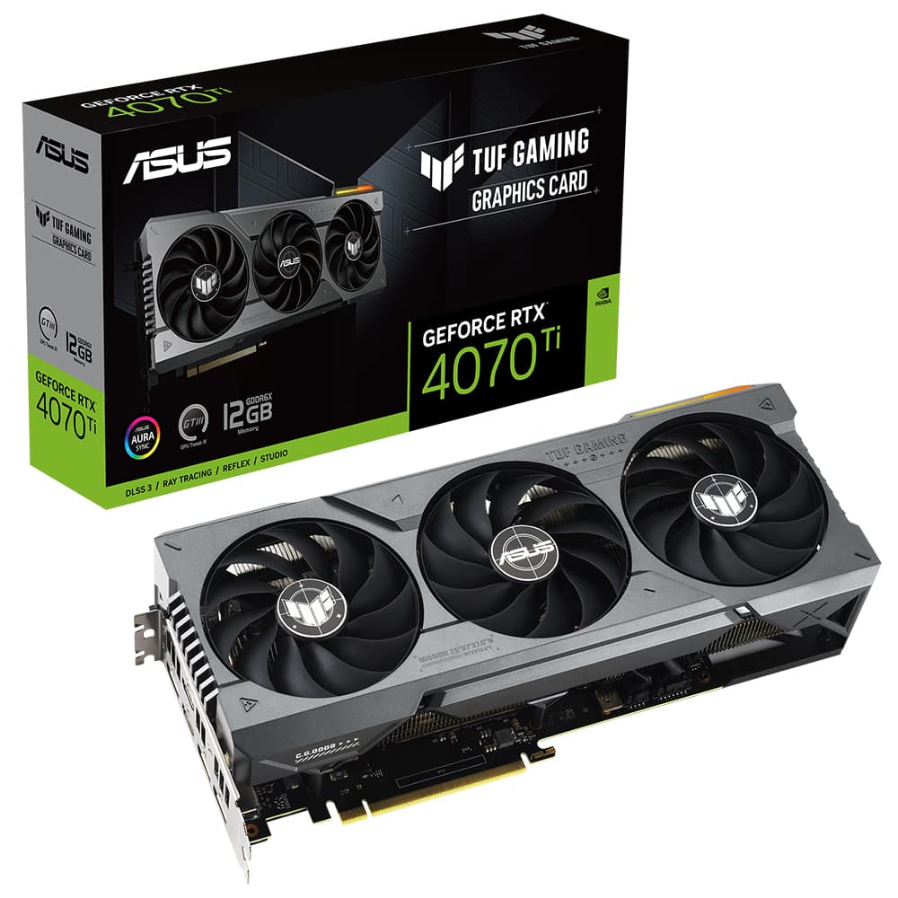 Asus Tuf Gaming Geforce Rtx 4070 Ti 12gb Gddr6x 192 Bit Dlss 3 Ekran Karti Y