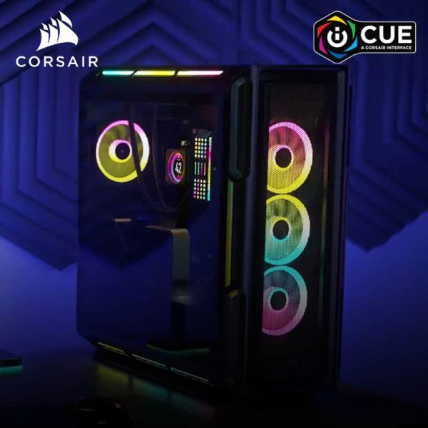 Corsair iCUE 5000T Tempered Glass RGB – görsel 1