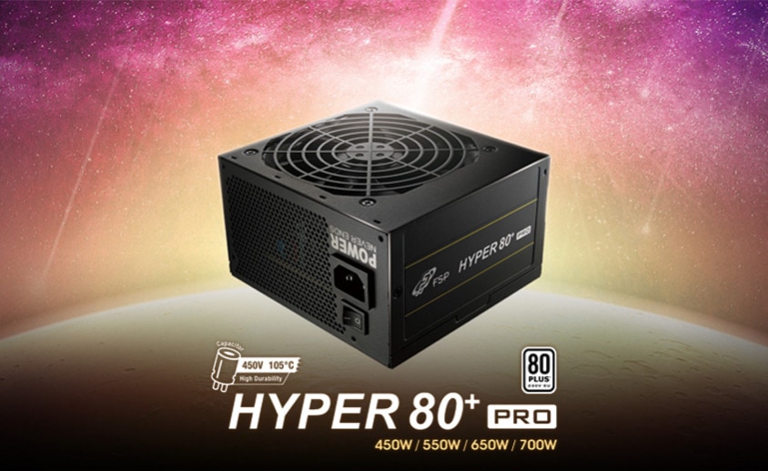FSP Hyper Pro 700W 80+ 120mm Fanlı PSU – görsel 1