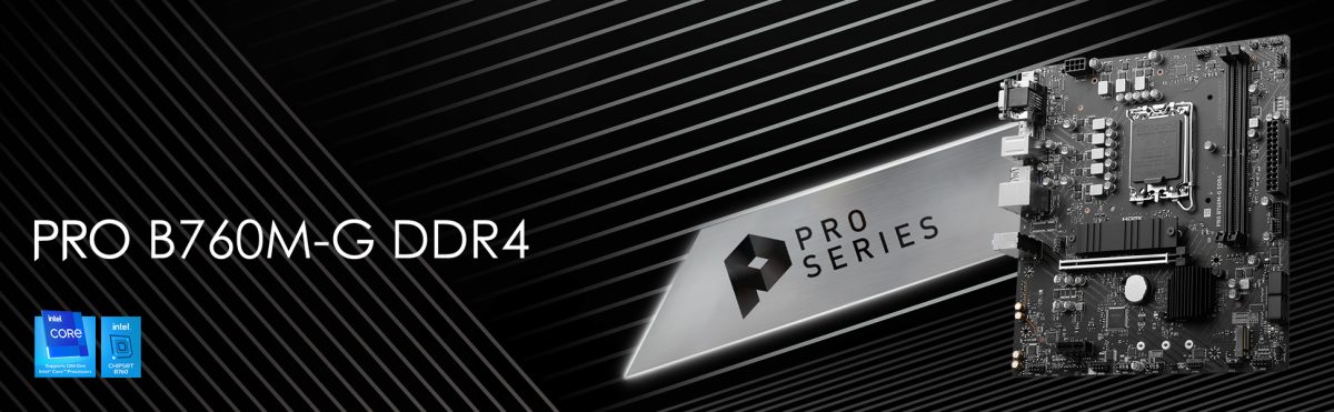 MSI PRO B760M-G D4 Anakart a1