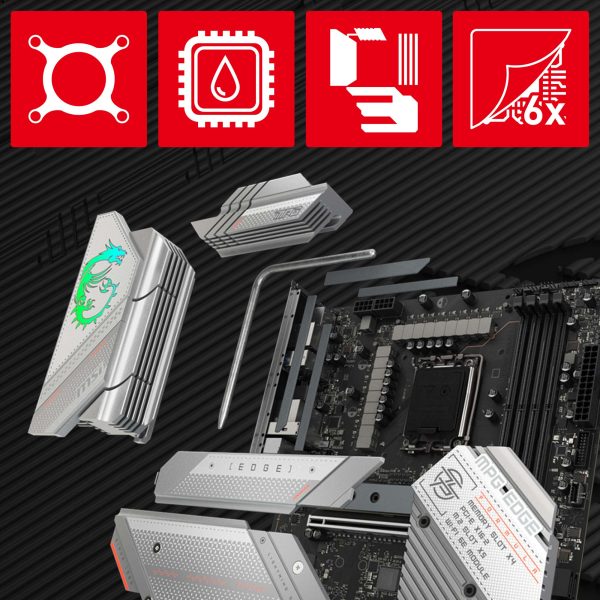MSI MPG Z790 EDGE WIFI 5333MHz(OC) Anakart – 16+1+1 Duet Rail Güç Sistemi - 90A Akıllı Güç