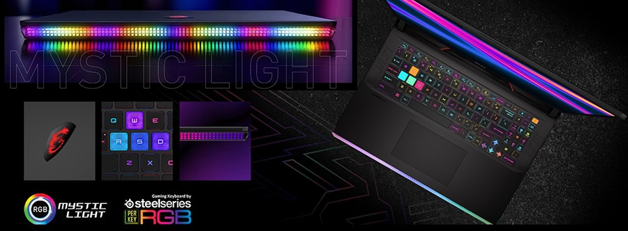MSI RAIDER GE78HX 13VI-036TR i9-13980HX Gaming Laptop – LIGHT ‘EM UP