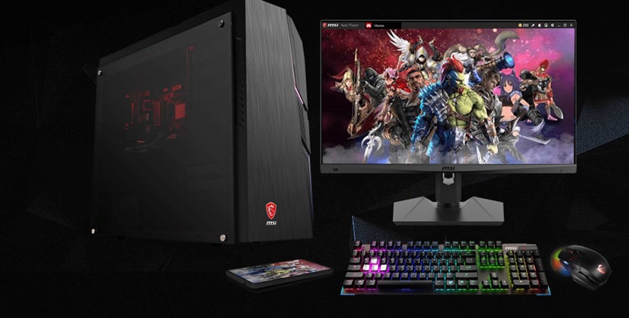 MSI MAG CODEX X5 12TF-1075MYS Gaming Bilgisayar – MSI APP PLAYER