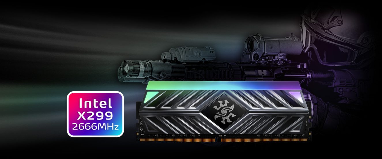 XPG Spectrix D41 TUF RGB 8GB (1x8GB) DDR4 3200 MHz CL16 Ram – Becerilerinizi özelleştirin