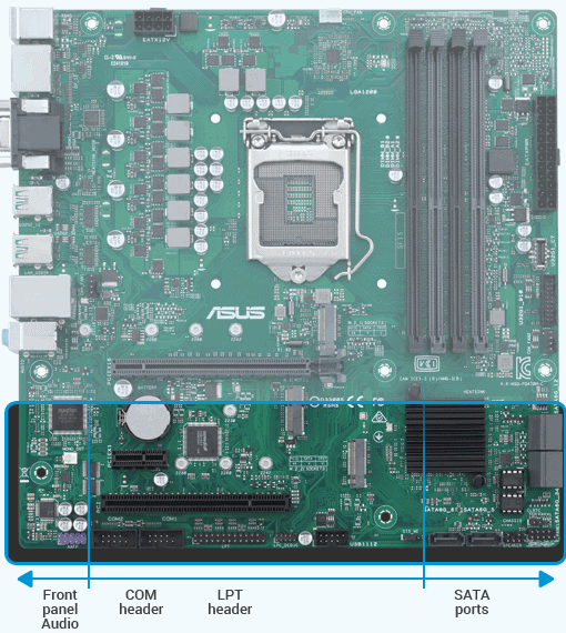 ASUS PRO B550M-C/CSM Anakart a21