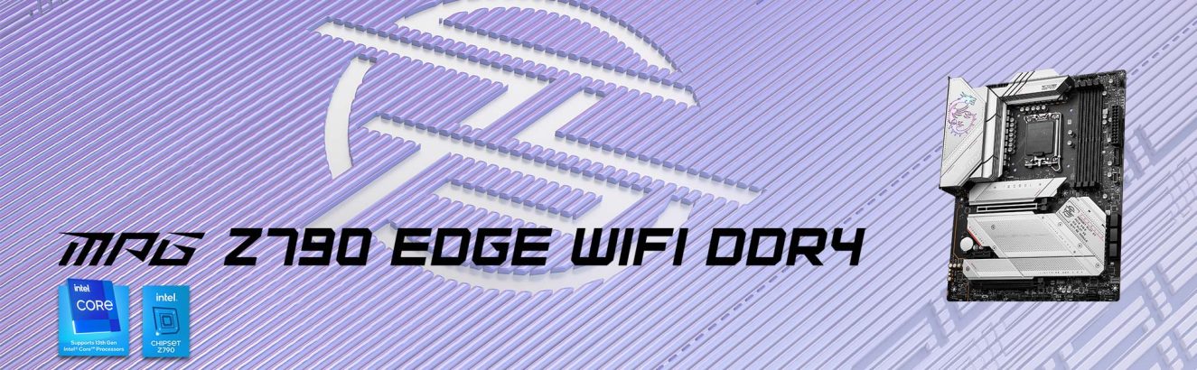 MSI MPG Z790 EDGE WIFI 5333MHz(OC) Anakart – görsel 1