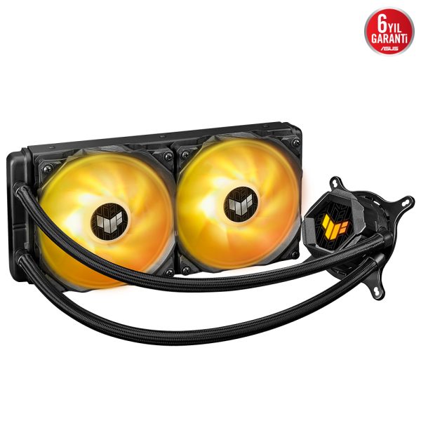 Asus Tuf Gaming Lc 240 Argb V2 240mm Islemci Sivi Sogutucu 1