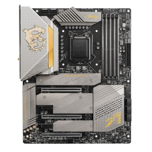 Msi Meg Z590 Ace Gold Edition 5600mhzoc Ddr4 Soket 1200 M 2 Hdmi Mini Dp Atx Anakart 1