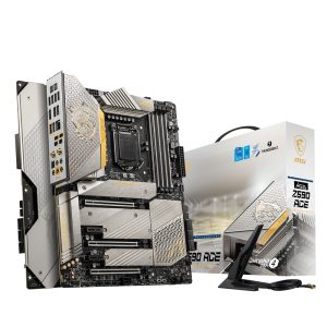 Msi Meg Z590 Ace Gold Edition 5600mhzoc Ddr4 Soket 1200 M 2 Hdmi Mini Dp Atx Anakart
