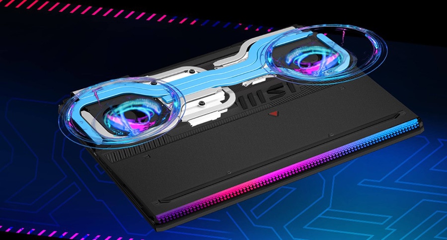 MSI Raider GE78HX 13VH-037TR Gaming Laptop – GÜÇLENDİRİLMİŞ SOĞUTMA ÇÖZÜMÜ - CPU ve GPU İÇİN PAYLAŞIMLI SOĞUTMA BORUSU