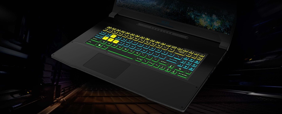 MSI CROSSHAIR 17 C12VF-244TR Gaming Laptop – MSI’a Özel Spectrum Backlight Klavye