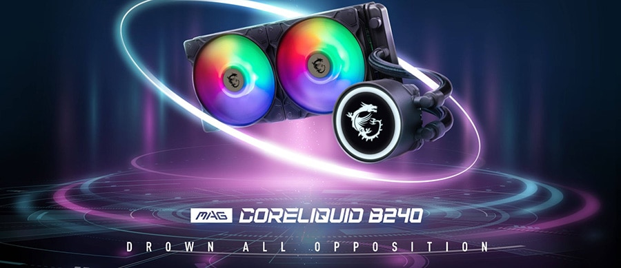 MSI MAG CORELIQUID B240 240 mm – görsel 2