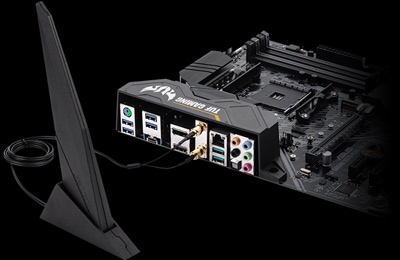 Asus Tuf Gaming X570-Plus (Wi-Fi) Anakart – Intel Wireless-AC 9260 - Dahili Wi - Fi 5