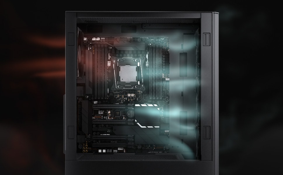 XPG Valor Air Temperli Cam Gaming Kasa – ATX FORM FAKTÖRÜ