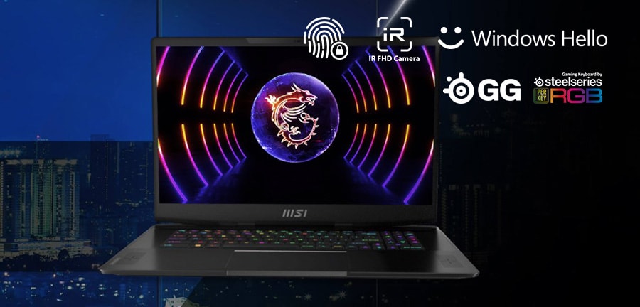 MSI STEALTH 17 STUDIO A13VH-025TR Gaming Laptop – NVIDIA Studio ile Fikirlerinize Hız Kazandırın, görsel 6
