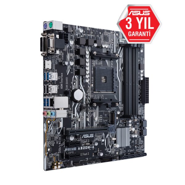 Asus Prime A320m A 3200mhz Oc Ddr4 Soket Am4 M 2 Hdmi Dvi Vga Matx Anakart 3