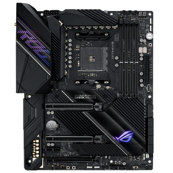 Asus Rog Crosshair Viii Dark Hero 4866 Oc Ddr4 Soket Am4 M 2 Atx Anakart 1