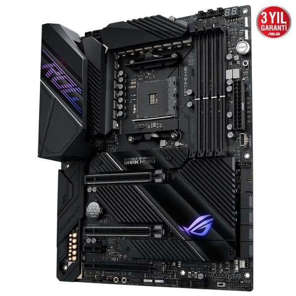 Asus Rog Crosshair Viii Dark Hero 4866 Oc Ddr4 Soket Am4 M 2 Atx Anakart 2