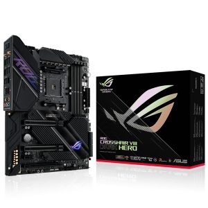 Asus Rog Crosshair Viii Dark Hero 4866 Oc Ddr4 Soket Am4 M 2 Atx Anakart