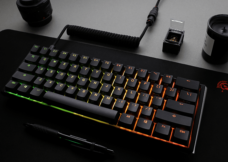 Ducky One 3 Mini Brown Switch Rgb Mekanik Turkce Siyah Gaming Klavye 9