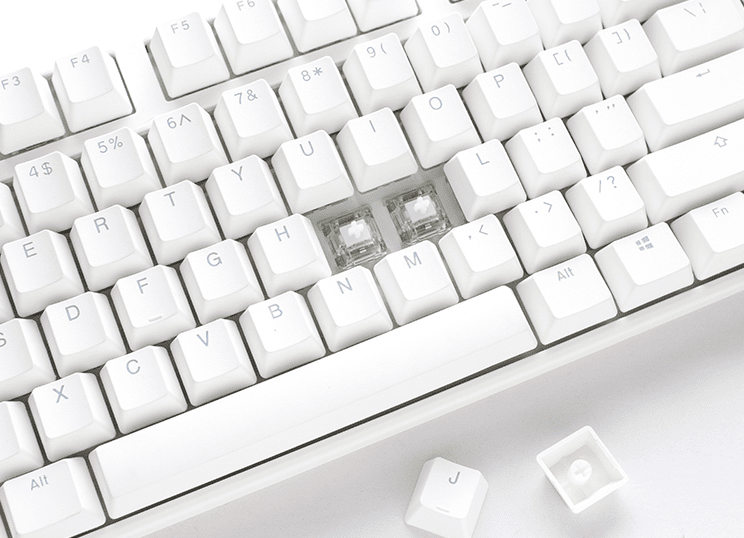 Ducky One 3 Tkl Red Switch Rgb Mekanik Turkce Beyaz Gaming Klavye 1