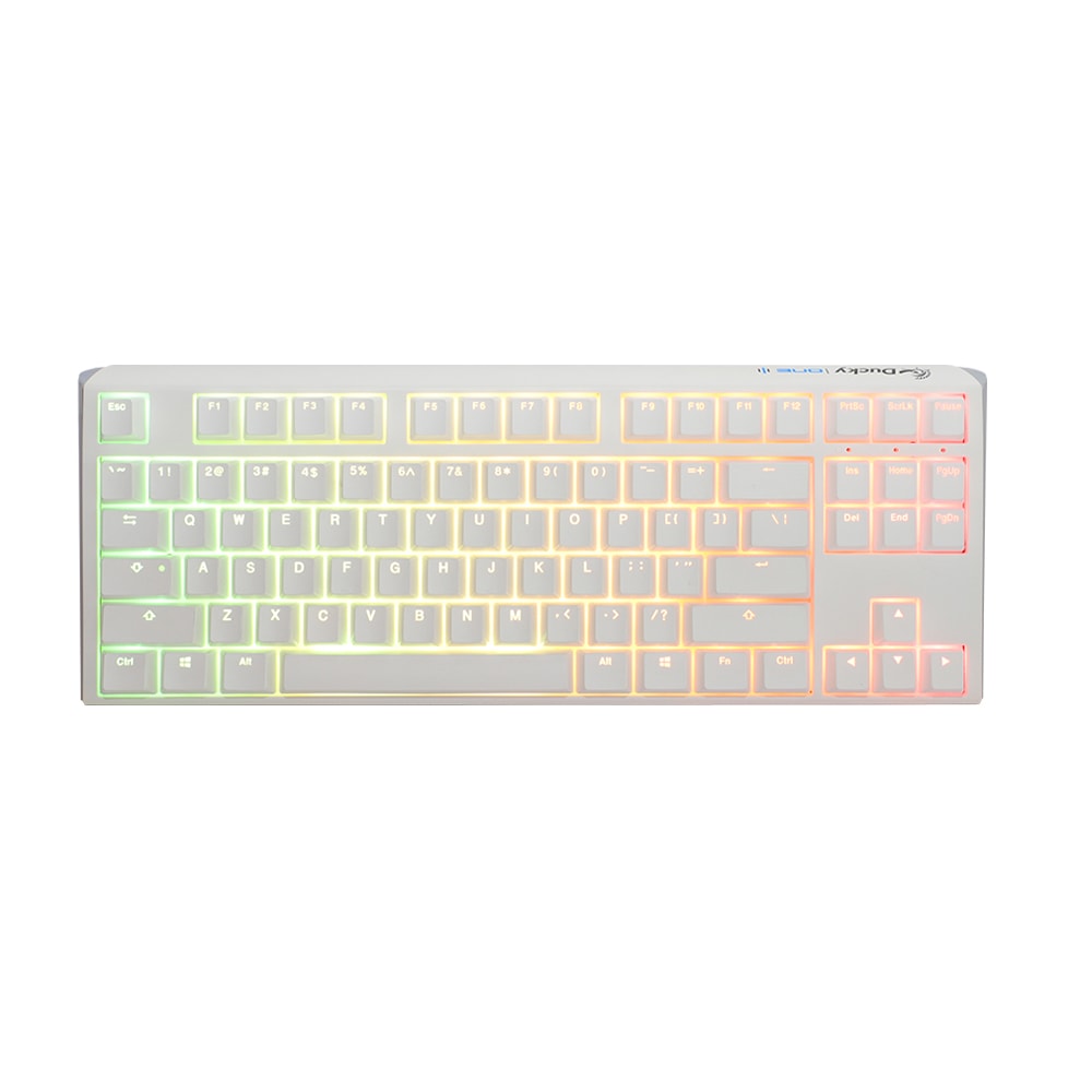 Ducky One 3 Tkl Red Switch Rgb Mekanik Turkce Beyaz Gaming Klavye
