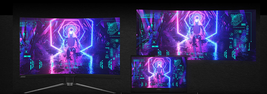 MSI MPG Artymis 323CQR 31.5 inç Gaming Monitör – True Color Sync