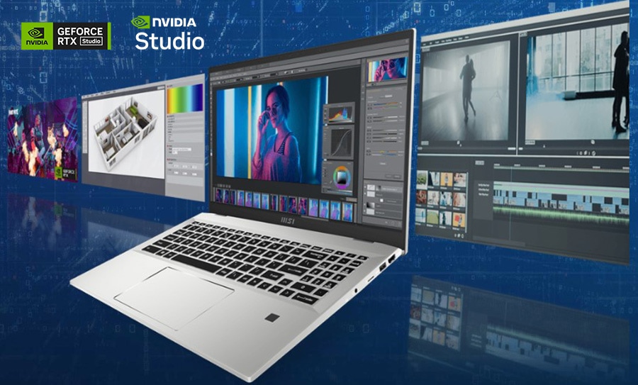 MSI Prestige 16 STUDIO A13VF-053TR Gaming Laptop – NVIDIA Studio ile Fikirlerinize Hız Kazandırın